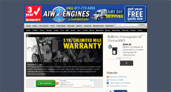 Desktop Screenshot of aiwengines.com